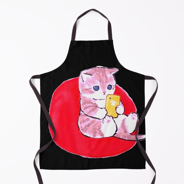 Item preview, Kitty mirando teléfono designed and sold by Rritu.