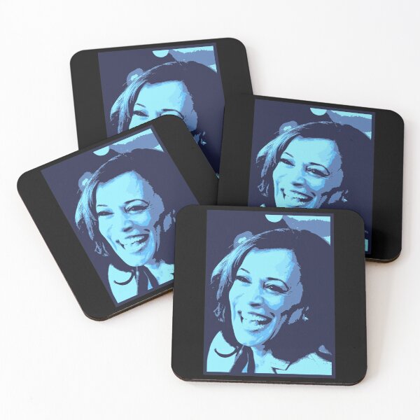 Item preview, Kamala Harris Joyous in Blues designed and sold by larykingshop.
