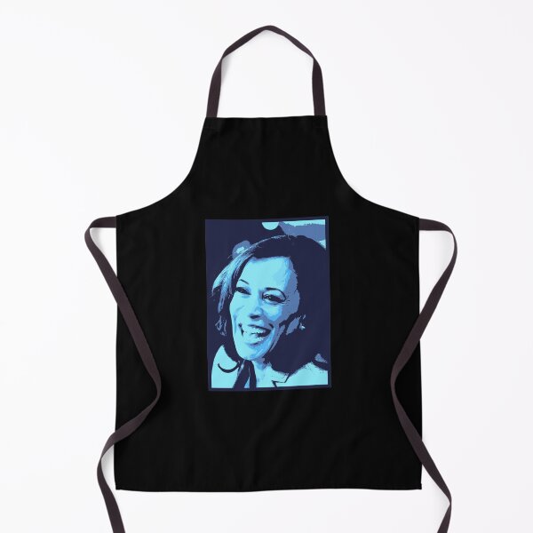 Aperçu de l'œuvre Kamala Harris Joyous dans le blues créée et vendue par larykingshop.