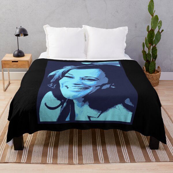 Item preview, Kamala Harris Joyous in Blues designed and sold by larykingshop.