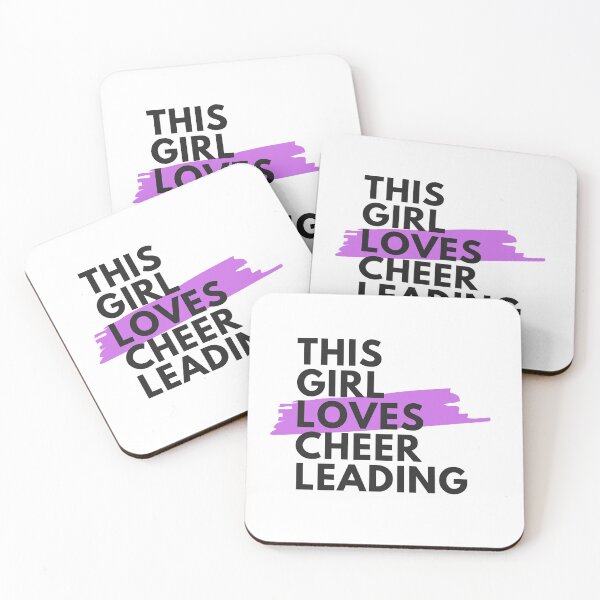 Item preview, This girl loves cheerleading designed and sold by TheGreenGoat.