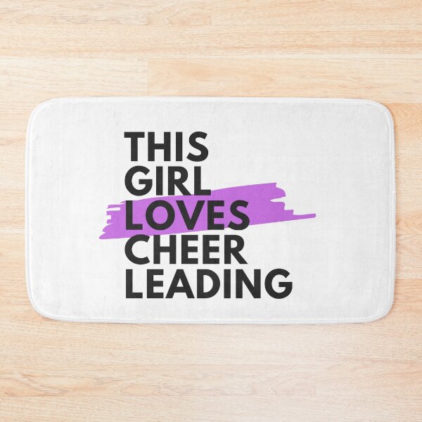 Item preview, This girl loves cheerleading designed and sold by TheGreenGoat.