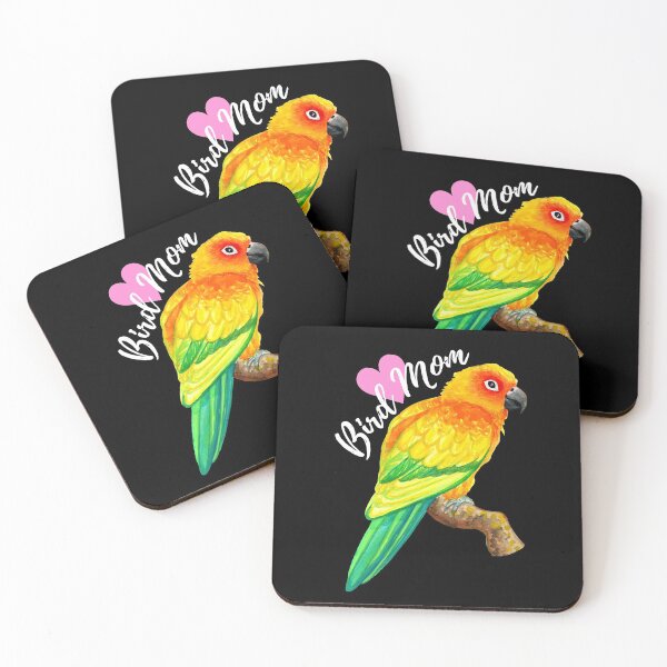 Item preview,  Parrot Bird Mom - Sun Conure Watercolor designed and sold by Ivy Lily Art.