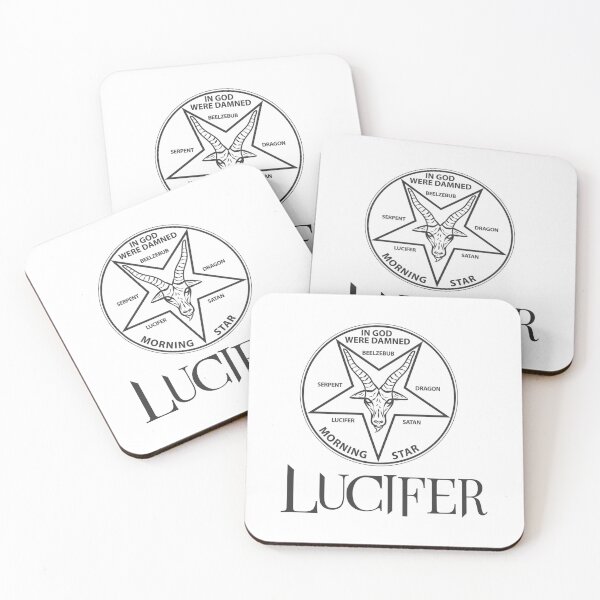 Item preview, Lucifer Mornigstar Pentecostal Coin Design - The Devil Side designed and sold by blackwolfpixels.
