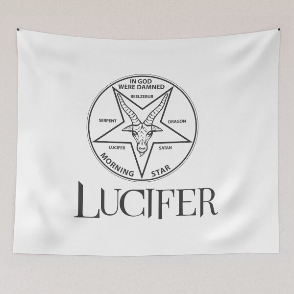 Item preview, Lucifer Mornigstar Pentecostal Coin Design - The Devil Side designed and sold by blackwolfpixels.