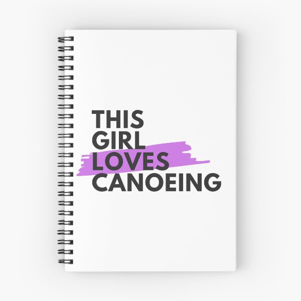 Item preview, This girl loves canoeing designed and sold by TheGreenGoat.