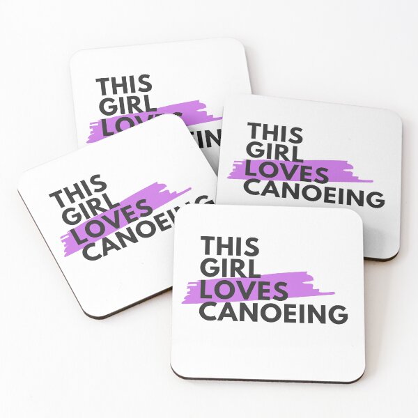 Item preview, This girl loves canoeing designed and sold by TheGreenGoat.