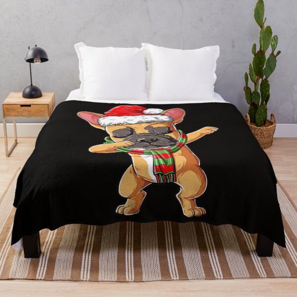 Item preview, Dabbing French Bulldog Santa Christmas designed and sold by KendraHenke.