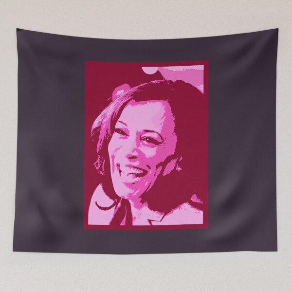 Item preview, Kamala Harris Joyous in Pinks  designed and sold by larykingshop.