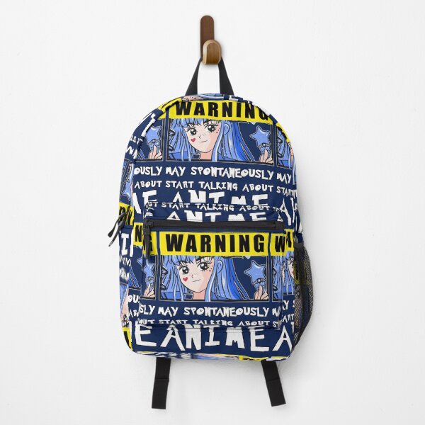 Item preview, Warning May Spontaneously Start Talking About Anime designed and sold by Feline Rockstars.