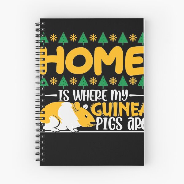 Item preview, Home is where my guinea pigs are animal cute designed and sold by Grinover.