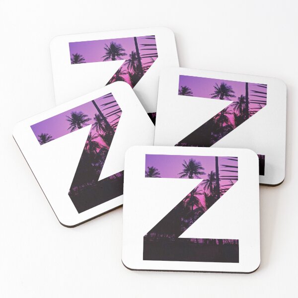 Item preview, Z letter, Purple sunset Z designed and sold by stickmeok.