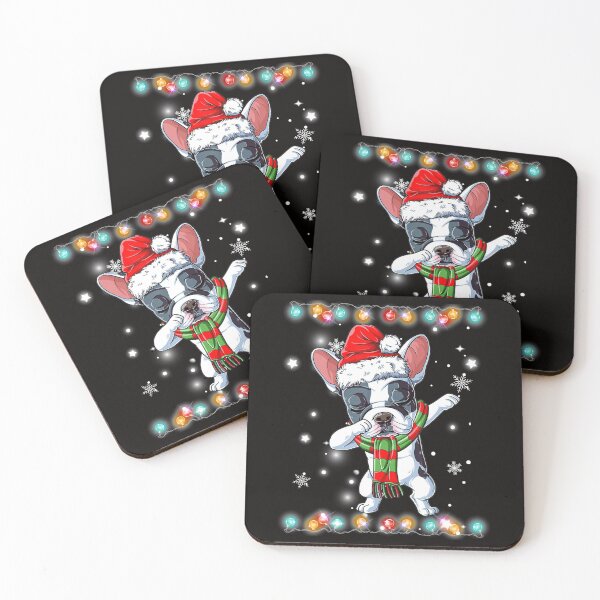 Item preview, Dabbing French Bulldog Santa Christmas designed and sold by KendraHenke.
