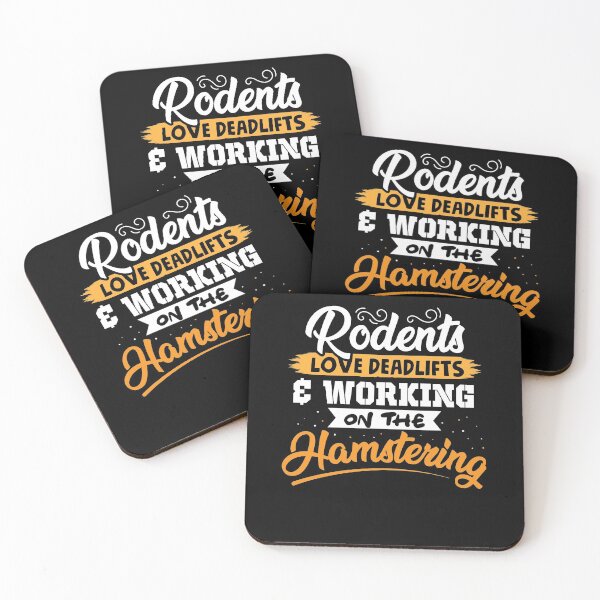 Item preview, Rodents love deadlifts& working on the hamstering designed and sold by Grinover.