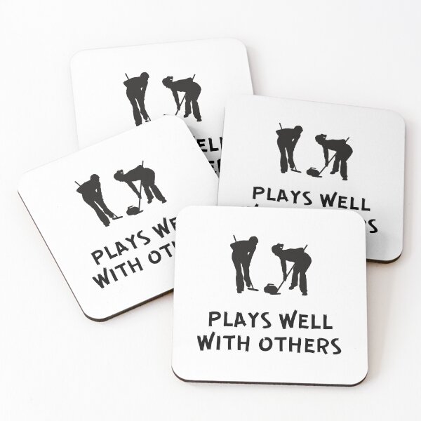 Item preview, Curling: Plays well with others designed and sold by TheGreenGoat.