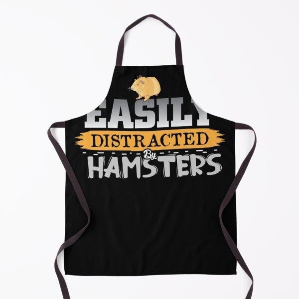Item preview, Easily distracted by Hamsters cute animal design designed and sold by Grinover.