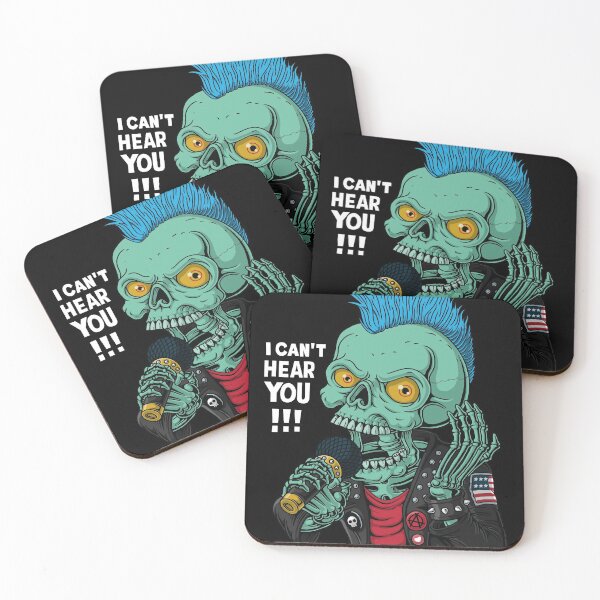 Item preview, SKULL ROCK I CANT HEAR YOU DESIGN   designed and sold by Picspot.