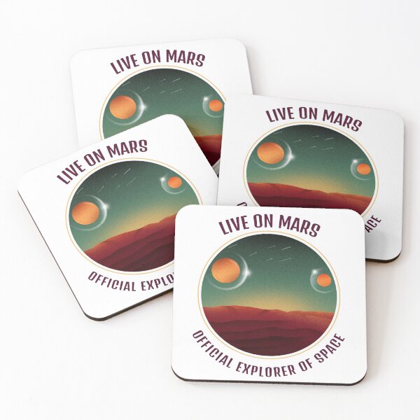Item preview, Live on Mars Official Explorer of space designed and sold by ForStrong.