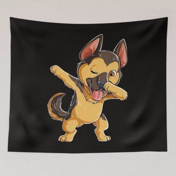 Item preview, Dabbing German Shepherd Dog Lover designed and sold by KendraHenke.