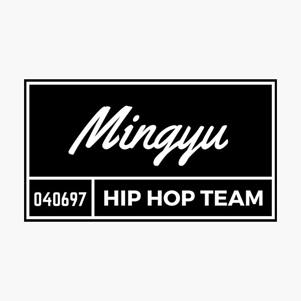 Item preview, Seventeen Mingyu (Black) designed and sold by lisa98.