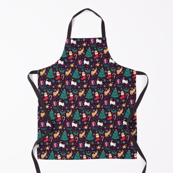 Item preview, Christmas tree and Cat Pattern designed and sold by Creativenetic.
