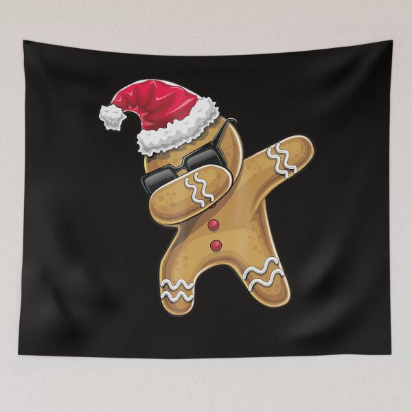 Item preview, Dabbing Gingerbread Man Christmas Baking designed and sold by KendraHenke.