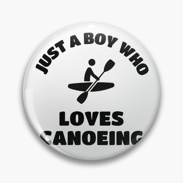 Item preview, Just a boy who loves canoeing designed and sold by TheGreenGoat.