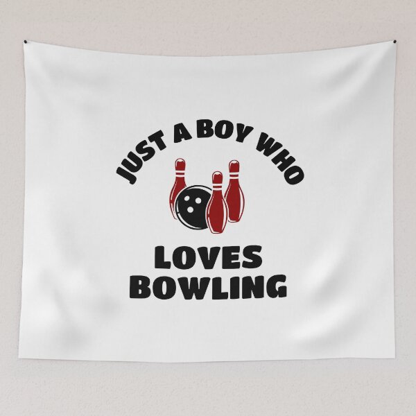 Item preview, Just a boy who loves bowling designed and sold by TheGreenGoat.