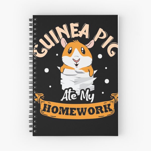 Item preview, Ginea Pig ate my Homework cute hamster design designed and sold by Grinover.