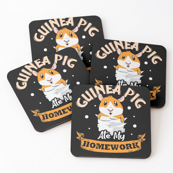 Item preview, Ginea Pig ate my Homework cute hamster design designed and sold by Grinover.