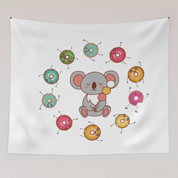 Item preview, Koala Addicted To Donuts designed and sold by Levet.