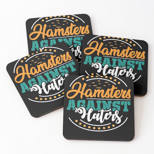 Item preview, Hamsters against Haters cute true saying design designed and sold by Grinover.