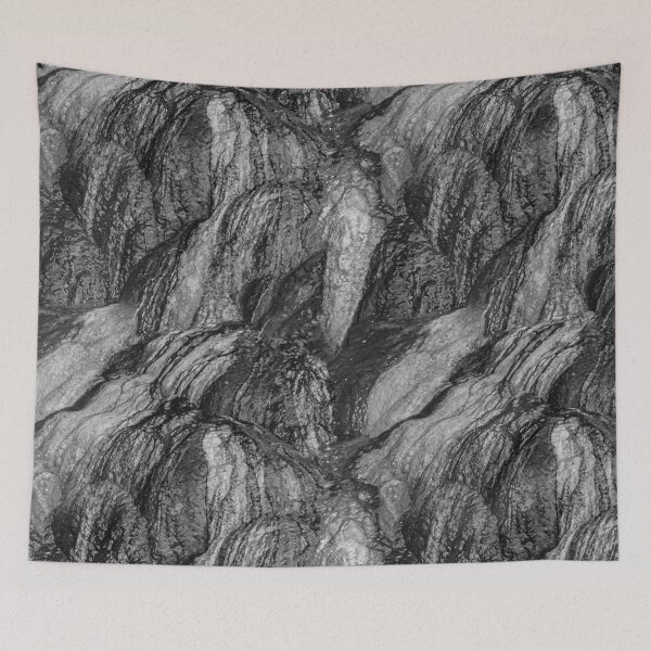 Item preview, Black and White Rocky Print designed and sold by DFLC Prints.