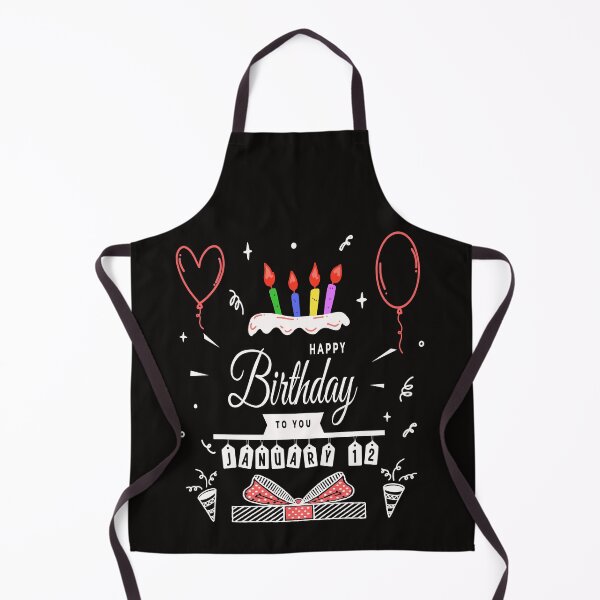 Item preview, happy birthday January 12 st designed and sold by virilamissa.