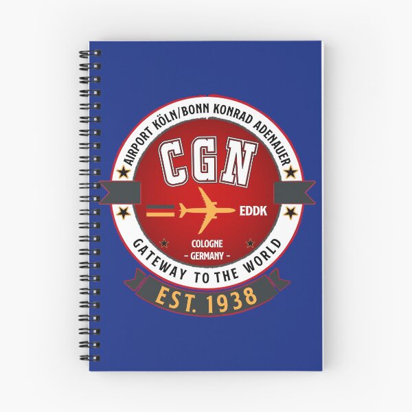 Item preview, CGN Airport Cologne Bonn Germany - Vintage Design designed and sold by FouDeeziner.