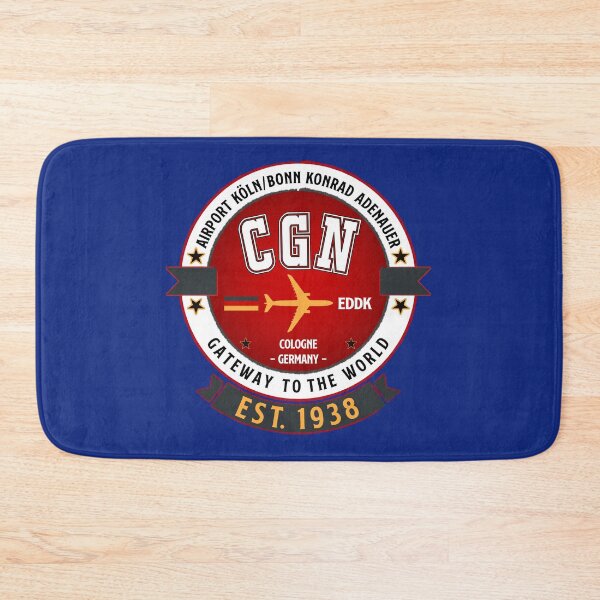 Item preview, CGN Airport Cologne Bonn Germany - Vintage Design designed and sold by FouDeeziner.
