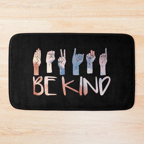 Item preview, Be Kind Hand Sign Language Teachers Interpreter ASL designed and sold by kindxinn.