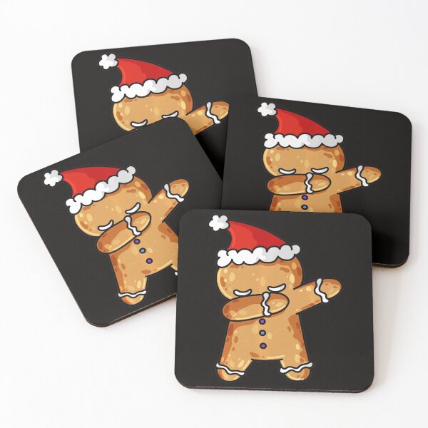 Item preview, Dabbing Gingerbread Man Santa Dab Christmas designed and sold by KendraHenke.