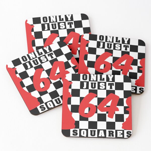 Item preview, Chess Only just 64 squares designed and sold by Lees Tees.