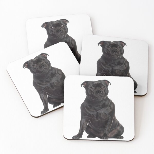 Item preview, Black Staffordshire Bull Terrier - Stunning! designed and sold by DSBE Designs.