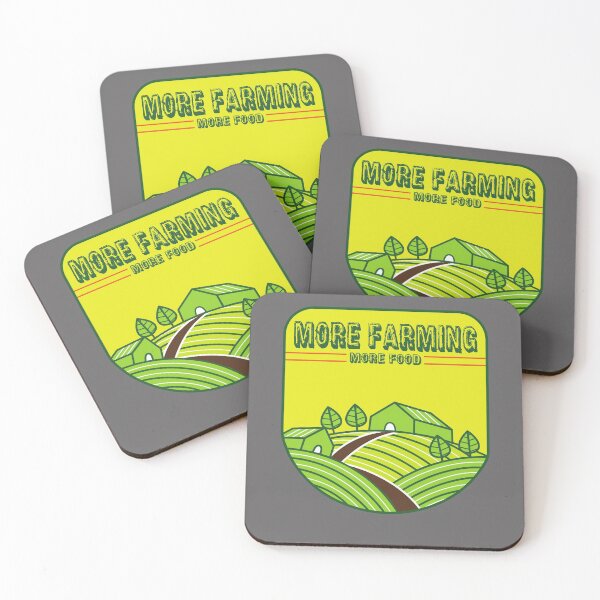 Item preview, More Farming More Food Farmers Protest designed and sold by ByTekk.