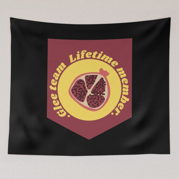 Item preview, Belinda Blinked Glee Team Pomegranate badge designed and sold by SelfrontStudios.