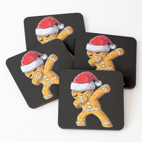 Item preview, Dabbing Gingerbread Santa Christmas Xmas Cookie designed and sold by KendraHenke.