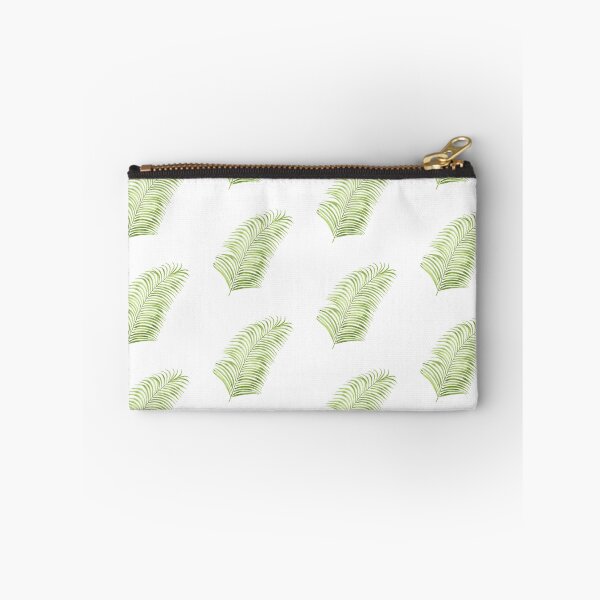 Item preview, Watercolor illustration of a green palm leaf. Tropical botanical painting. designed and sold by linagaiaart.