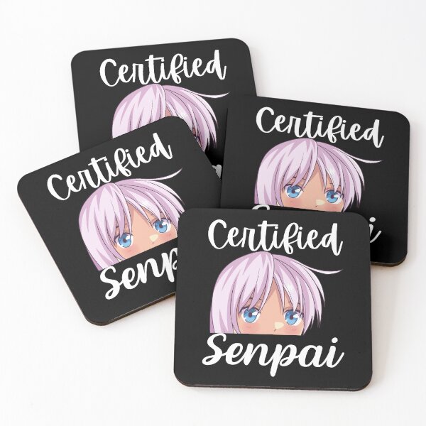 Item preview, Funny Anime Girl Merch - Certified Senpai designed and sold by Murraysworkout.