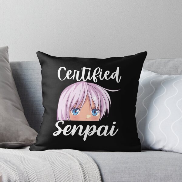 Item preview, Funny Anime Girl Merch - Certified Senpai designed and sold by Murraysworkout.