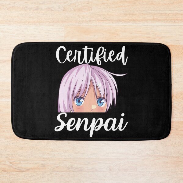 Item preview, Funny Anime Girl Merch - Certified Senpai designed and sold by Murraysworkout.