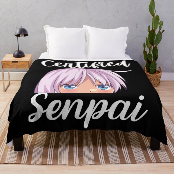 Item preview, Funny Anime Girl Merch - Certified Senpai designed and sold by Murraysworkout.