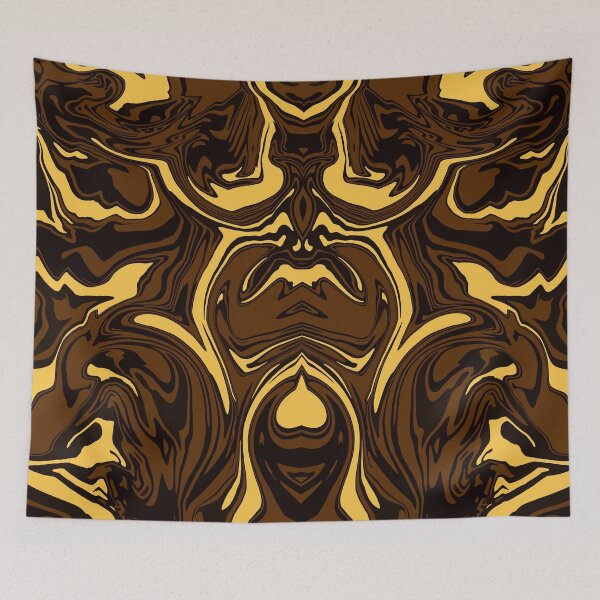 Item preview, Fluid art . Abstract liquid art with mixing colors designed and sold by moustafakhalil.