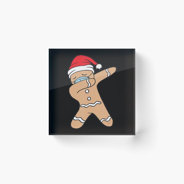 Item preview, Dabbing Gingerbread Santa Xmas Dab Face Mask Christmas Gift designed and sold by KendraHenke.